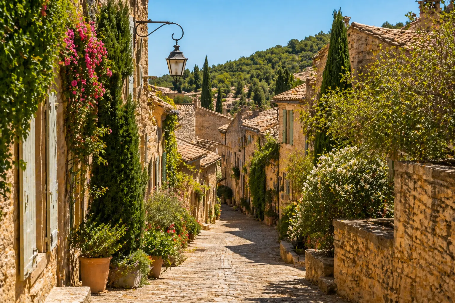 Vivre au soleil - mediterranee village
