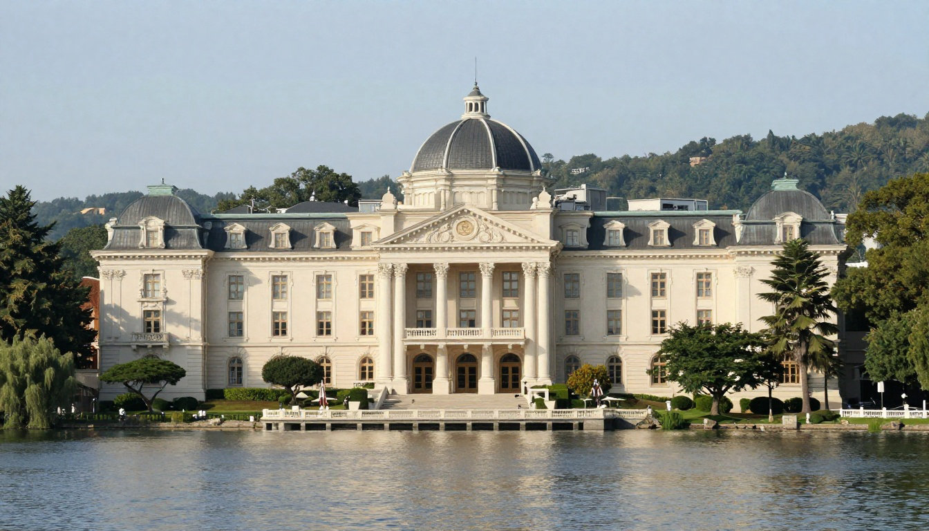 Le casino d'Enghien-les-Bains et la douceur du lac