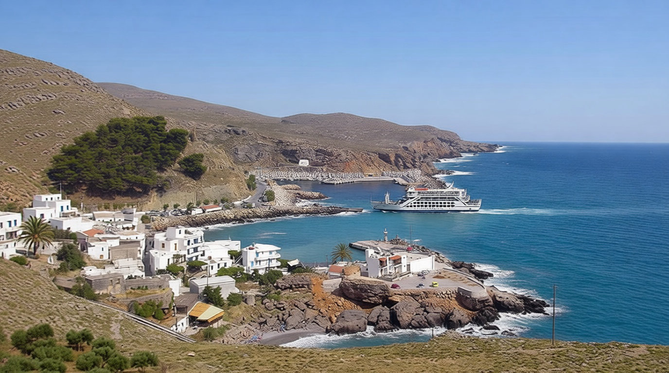 Chora Sfakion, l'âme rebelle du sud de la Crète