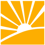 Vivre au soleil logo yellow