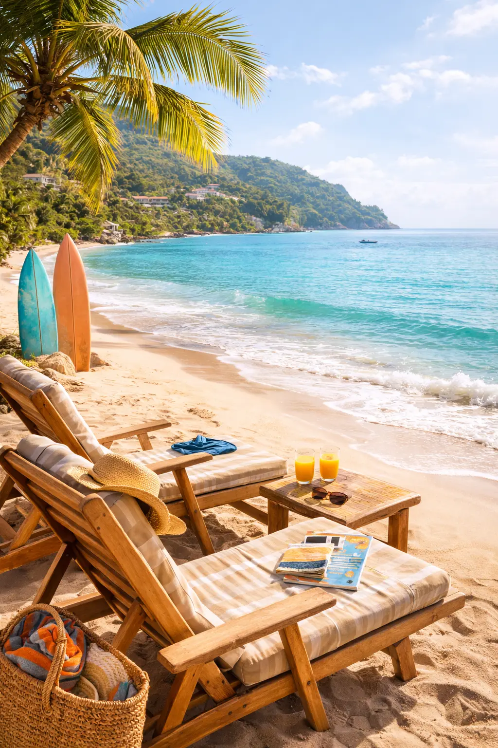 vivre au soleil plage